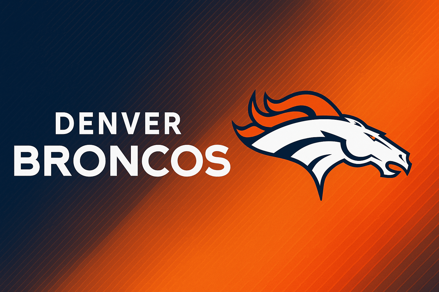 Denver Broncos banner